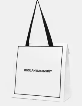Руслан Багинский шерстяная матроска RUSLAN BAGINSKIY, черный