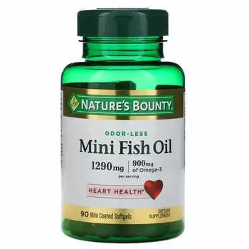 Рыбий жир 645 мг Nature's Bounty, 90 капсул