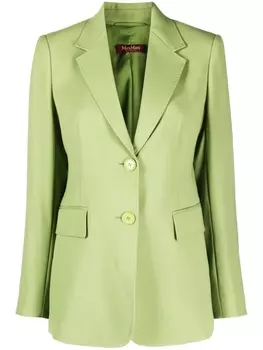 'S Max Mara шерстяной блейзер, зеленый