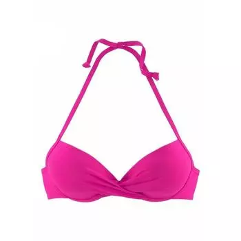 s.Oliver Beachwear топ бикини пуш-ап »Испания« для женщин, цвет rosa