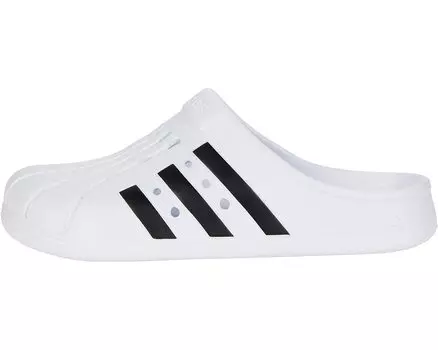 Шлепанцы Adidas Adilette Clog, белый/черный