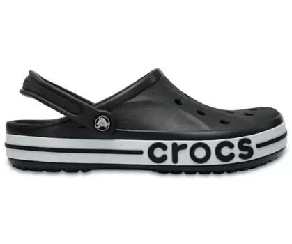 Сабо Bayaband Crocs мужские, черный/белый