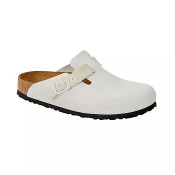 Сабо Birkenstock Boston Suede Embossed, белый