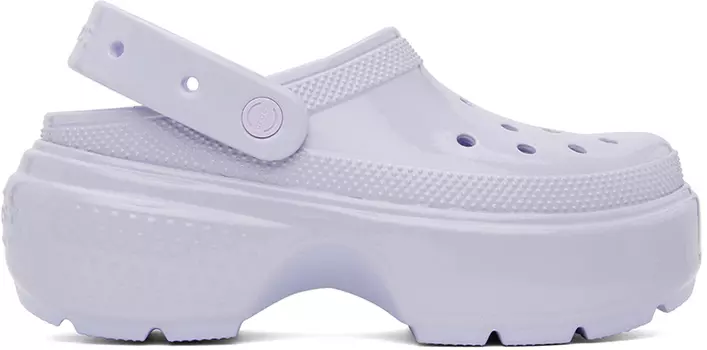Сабо Blue Stomp High Shine Crocs