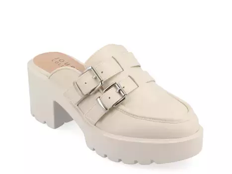 Сабо Brydie Clog Journee Collection, кремовый