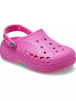 Сабо Crocs Baya Platform, розовый