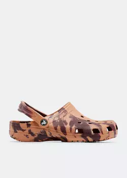 Сабо Crocs Classic Marbled, рисунок