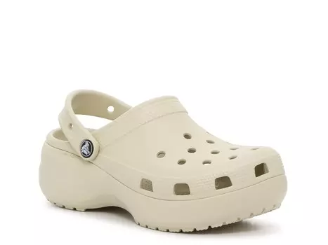 Сабо Crocs Classic Platform, айвори