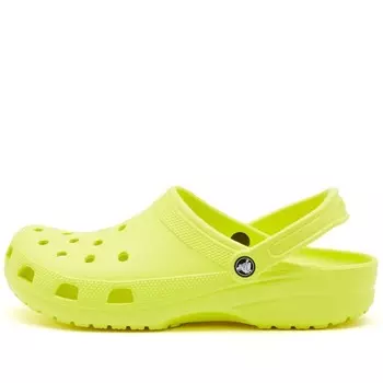 Сабо Crocs Classic, ярко-желтый-салатовый