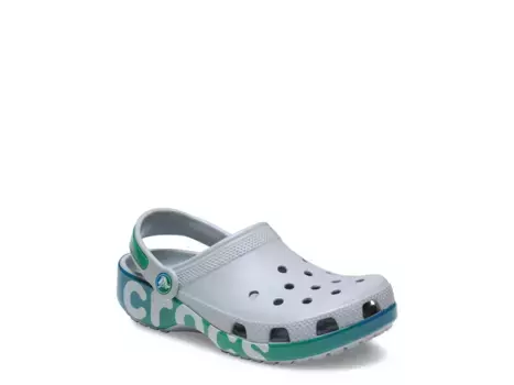 Сабо Crocs Classic Reflector — детские, разноцветные