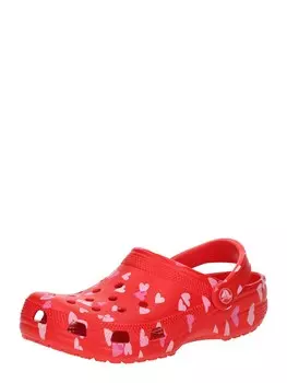 Сабо Crocs Classic Vday, красный