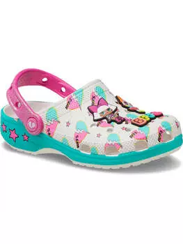 Сабо Crocs, цвет wei/pink