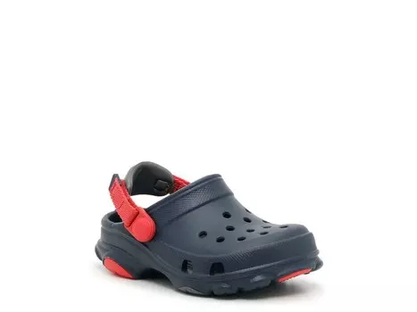 Сабо Crocs детские, темно-синий