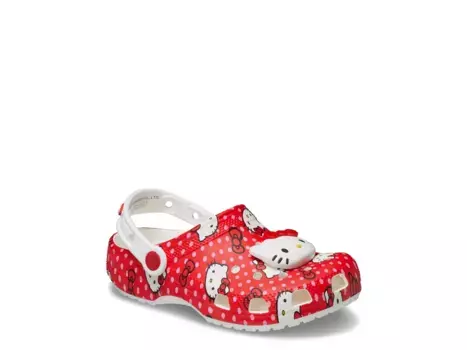 Сабо Crocs Hello Kitty Classic - детские, разноцветные