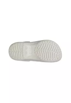 Сабо Crocs, серебристого цвета