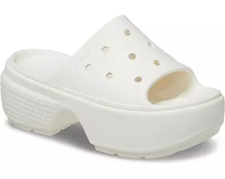 Сабо Crocs Stomp Slide, цвет Chalk