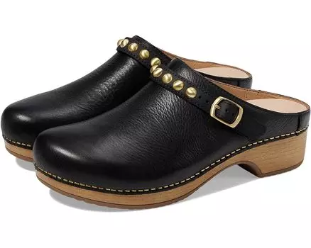 Сабо Dansko Britton, цвет Black Tumbled