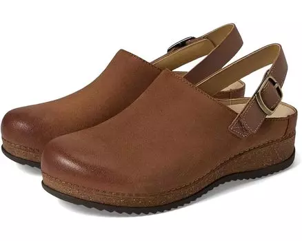 Сабо Dansko Merrin, цвет Tan Burnished Suede