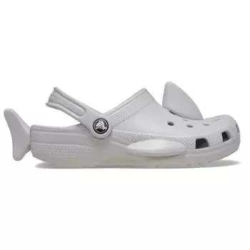 Сабо детские Crocs Classic I Am Shark Clog, серый