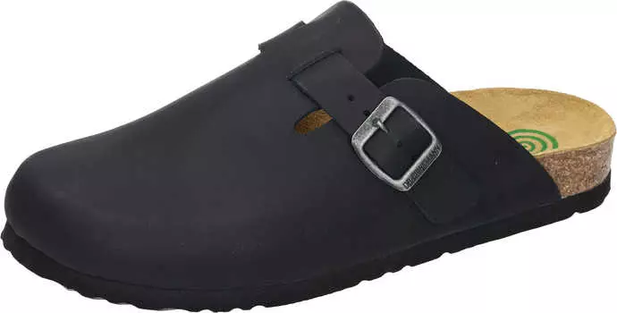 Сабо Dr. BRINKMANN Clogs ohne Absatz кожаные, черный