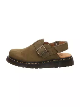 Сабо Dr. Martens Clogs, оливковый