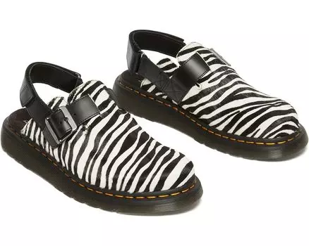 Сабо Dr. Martens Jorge II, цвет Zebra
