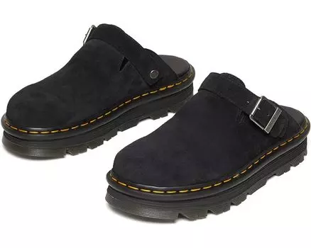 Сабо Dr. Martens Zeb Zag Mule, цвет Black E.H Suede