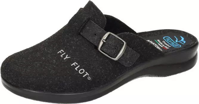 Сабо FlyFlot Pantoffeln, черный