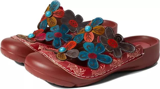 Сабо Keya L'Artiste by Spring Step, цвет Red Multi
