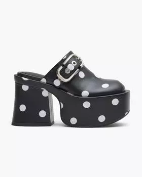 Сабо Marc Jacobs Spots, черный/белый