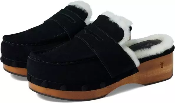 Сабо Melody Shearling Frye, черный