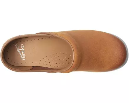 Сабо Professional Burnished Suede Dansko, коричневый
