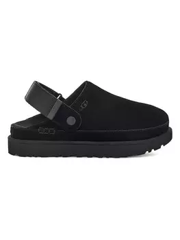 Сабо UGG Leder-Clogs Goldenstar, черный