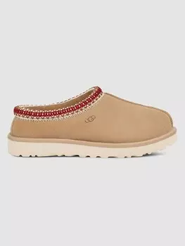 Сабо UGG Leder-Hausschuhe Tasman, бежевый