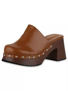 Сабо Van Hill Clogs Anna, светло-коричневый