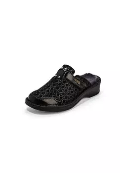 Сабо VITAFORM Veloursleder Clogs, черный