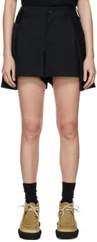 sacai Черные костюмные шорты