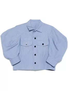 Sacai рубашка в полоску, синий