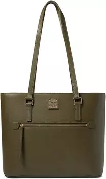 Сафьяновый шоппер Dooney & Bourke, цвет Olive