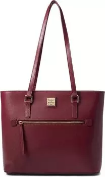 Сафьяновый шоппер Dooney & Bourke, цвет Sky Blue