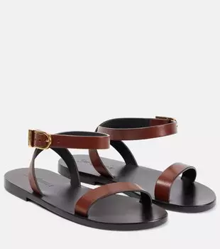 Сахара кожаные сандалии Saint Laurent, Bruciato