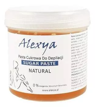 Сахарная паста для депиляции, Натуральная, 300г Alexya Sugar Paste