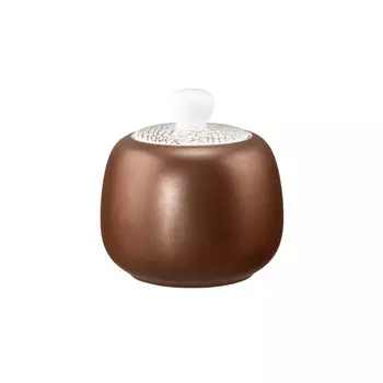 Сахарница Liberty Bronze 0,26 л Seltmann Weiden, белый/бронзовый