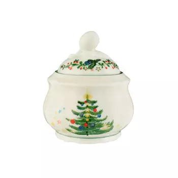 Сахарница Marie-Luise Christmas на 6 персон 0,21 л Seltmann Weiden, красочный