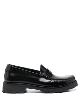 Saint Laurent балетки Le Loafer, черный