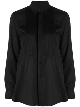 Saint Laurent декорированная рубашка, черный