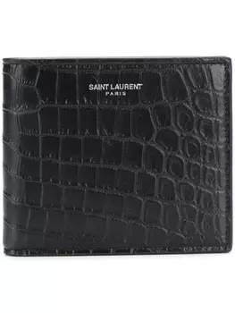Saint Laurent East/West wallet, черный