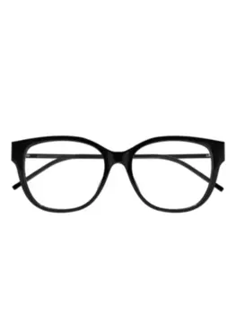 Saint Laurent Eyewear очки в круглой оправе, черный