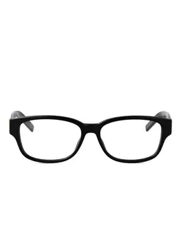 Saint Laurent Eyewear rectangle-frame очки, черный