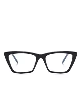 Saint Laurent Eyewear солнцезащитные очки Mica Thin, черный